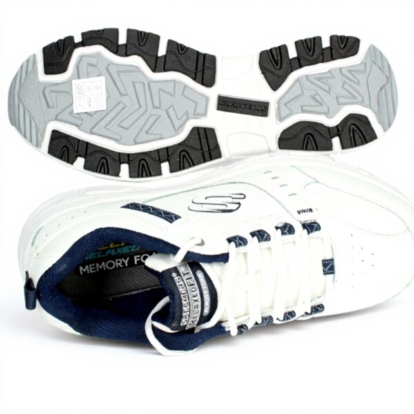 Skechers Sneaker Uomo 51893 Nvbk Pelle Sintetica Casual