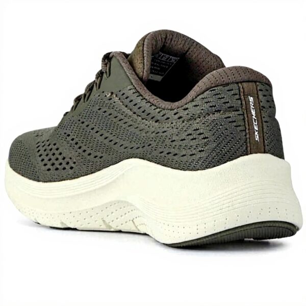 Skechers Arch Fit 2.0 Sneaker Uomo Scarpe Ginnastica Oliva