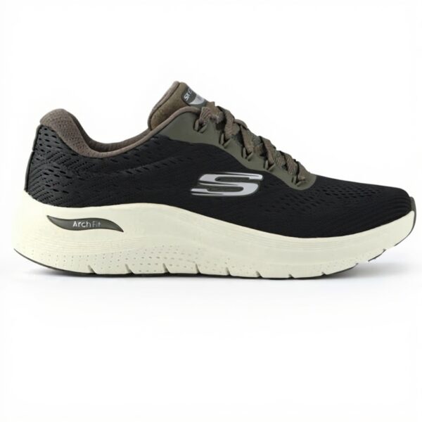 Skechers Arch Fit 2.0 Sneaker Uomo Scarpe Ginnastica Oliva