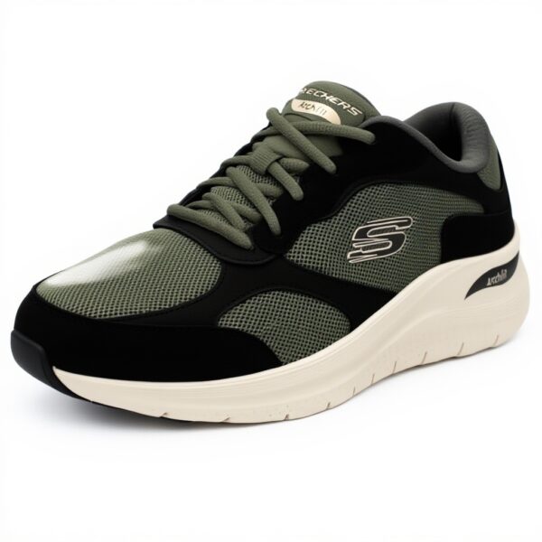 Skechers Arch Fit 2.0 The Keep Sneaker Uomo Suede Mesh