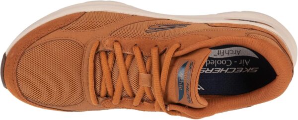 Skechers Arch Fit 2.0 The Keep Sneaker Uomo Whiskey Suede-3