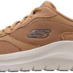 Skechers Arch Fit 2.0 The Keep Sneaker Uomo Whiskey Suede-0
