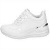 Skechers Billion 2 Sneaker Donna Off White Duraleather