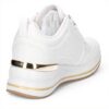 Skechers Billion 2 Sneaker Donna Off White Duraleather