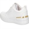 Skechers Billion 2 Sneaker Donna Off White Duraleather