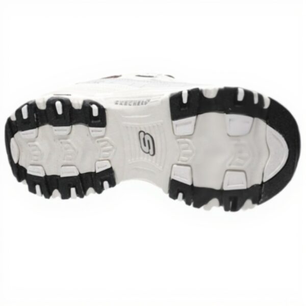 Skechers DLites Donna Sneaker casual Off White Brown