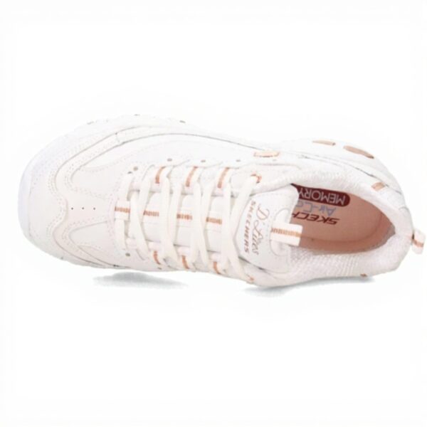 Skechers DLites Fresh Start Scarpe Corsa Donna Bianco
