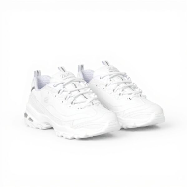 Skechers DLites Fresh Start Scarpe Corsa Donna White