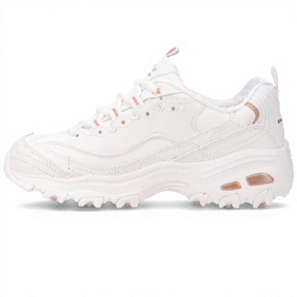 Skechers DLites Fresh Start Scarpe Corsa Donna Bianco