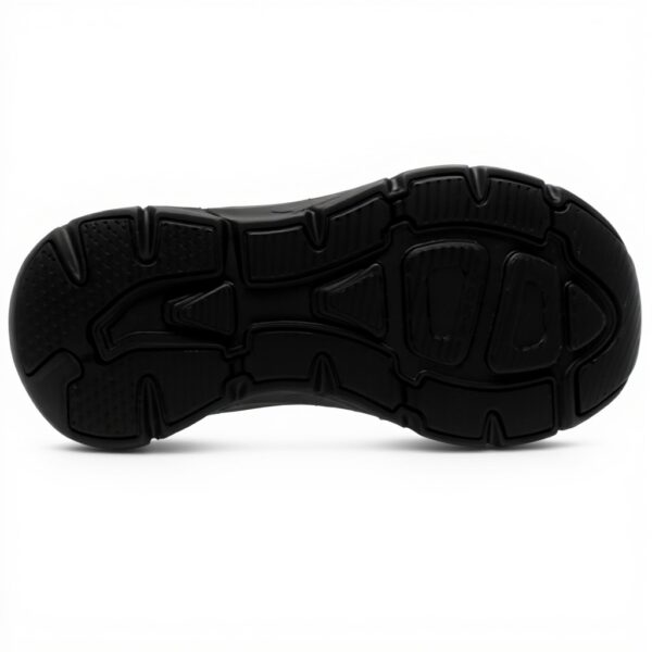 Skechers Dlux Walker 2.0 Sneaker Donna Nero Oro Rosa