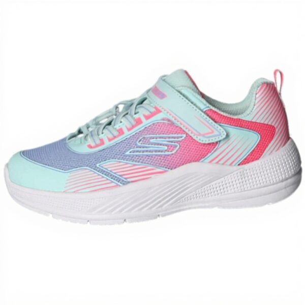 Skechers Sneaker Bambine Microspec Advance Oasis Point Acqua