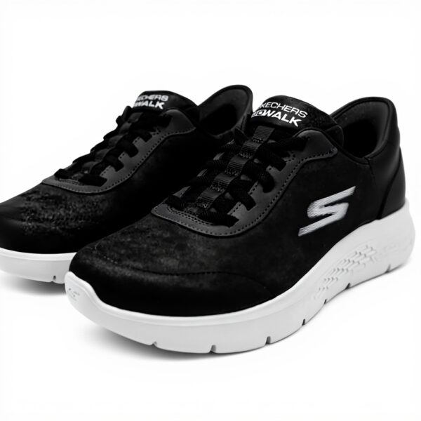 Skechers Scarpe da Ginnastica Uomo Black Textile Sneaker