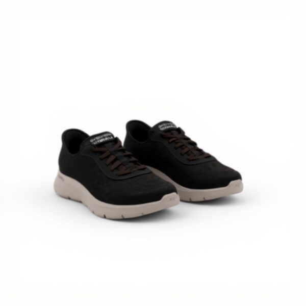 Skechers Scarpe da Ginnastica Uomo Black Textile Sneaker