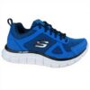 Scarpe sportive Skechers Uomo pelle mesh design casual