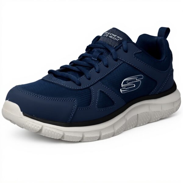 Skechers Sneakers Uomo Pelle Memory Foam Scarpe Casual