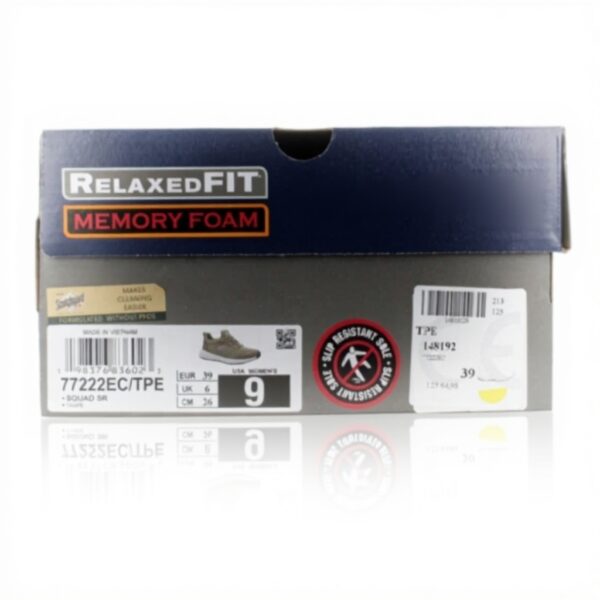 Skechers Squad SR Scarpe Donna Sneakers Flat Knit Comode