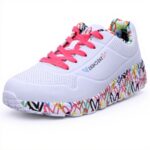 Skechers Uno Lite Lovely Luv Sneaker Bambine Memory Foam