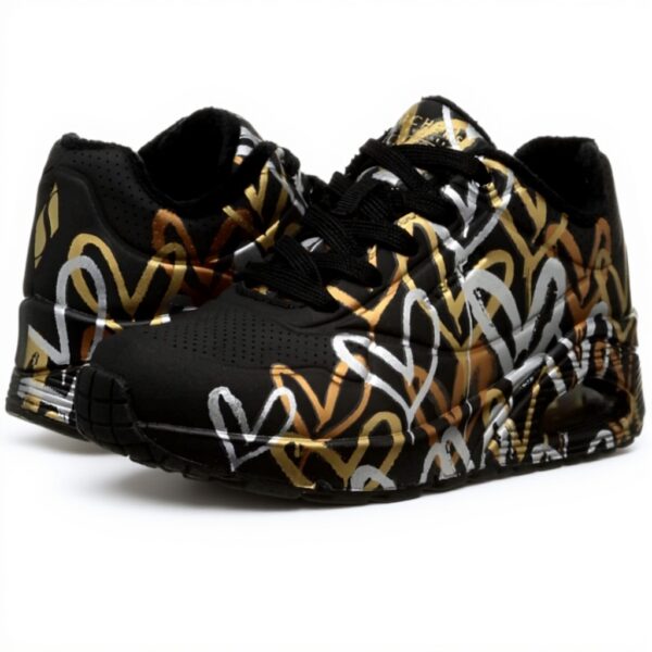 Skechers Uno Metallic Love Scarpe Donna Sneaker Casual