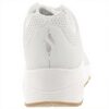 Skechers Uno Stand On Air Sneaker Donna White Memory Foam