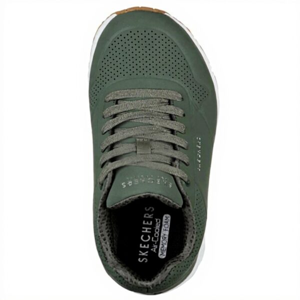 Sneaker Skechers Uno Stand On Air Uomo Gomma Ecopelle