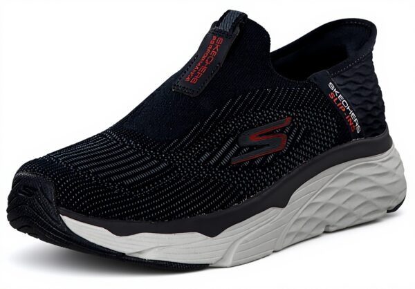 Skechers 220389 Sneakers Uomo Nero Scarpe Sportive Camminata