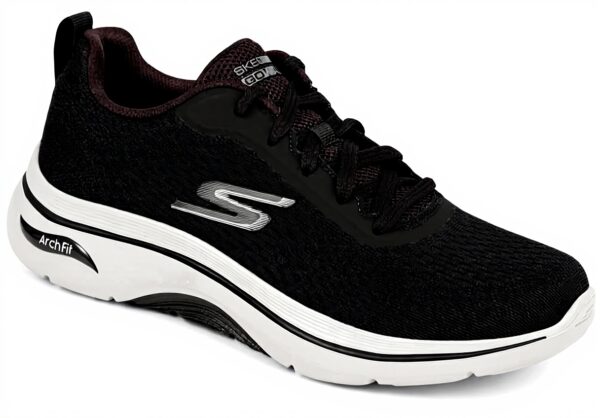 Skechers Go Walk Arch Fit 2.0 Uomo Sneaker Nero Carbone