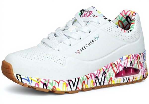 Skechers Uno Loving Love Sneaker Donna Memory Foam Comodo