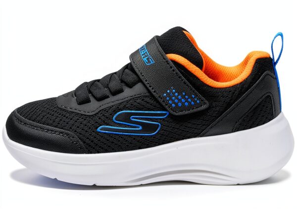 Skechers Sneaker Bambini Leggera Chiusura Adattiva-4