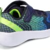 Skechers Sneaker Low Bambini Navy Polyester Scarpe Sportive-2