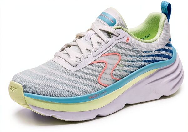 Skechers Sneaker Donna Memory Foam Traspirante Vegan-5