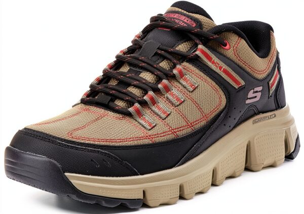 Skechers Sneaker Uomo Mesh Navy Grigio Lacci Casual-0