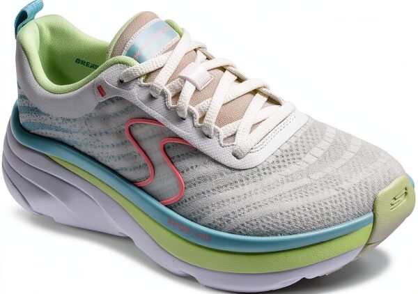Skechers Sneaker Donna Memory Foam Traspirante Vegan-3