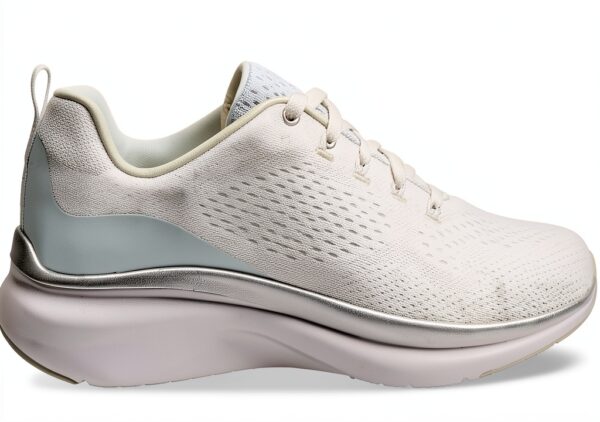 Skechers Sneaker Donna Mesh Rosa Oro Design Casual-3