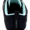 Skechers Sneaker Donna Black Mesh White Trim Design Moderno-6