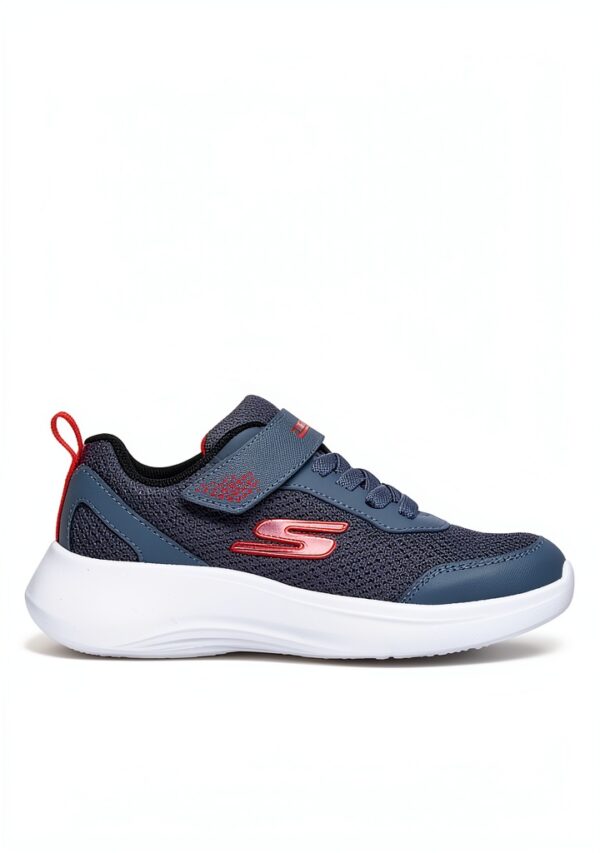 Scarpe Skechers bambini maglia sintetica allacciatura-1