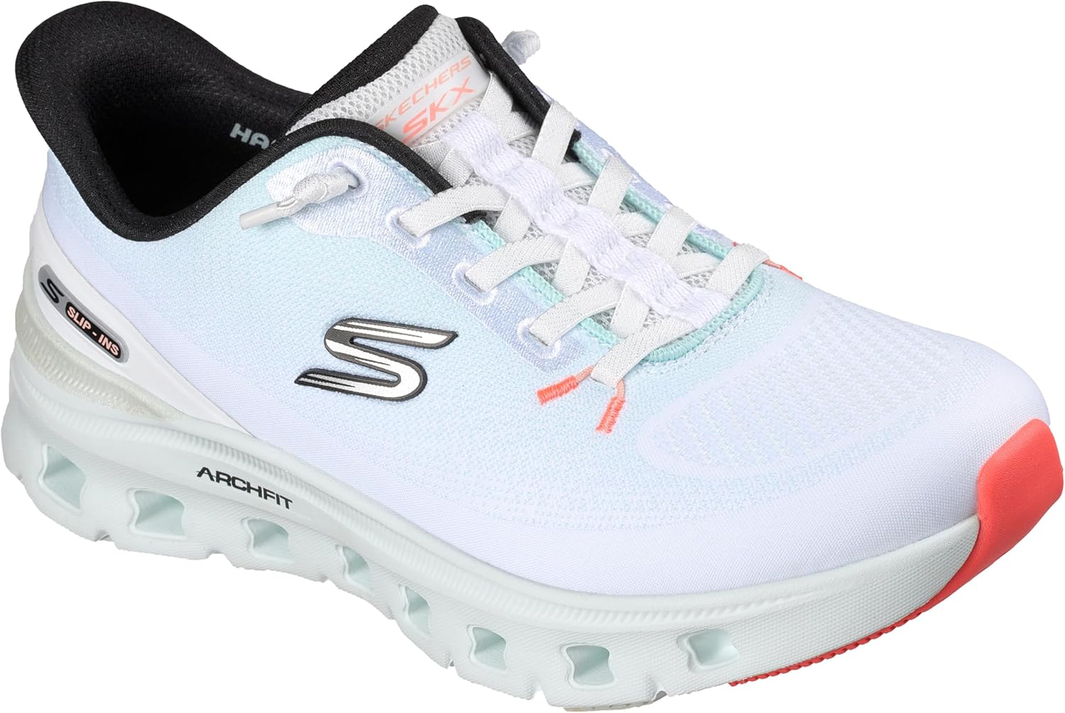 'Skechers Sneaker Donna in mesh traspirante con tecnologia Arch Fit'