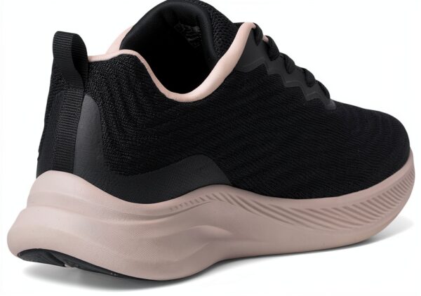 Skechers Sneaker Donna Nero Comode Casual Sportive-5