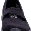 Skechers Seager Sneaker Donna Nero Maglia Memory Foam-6