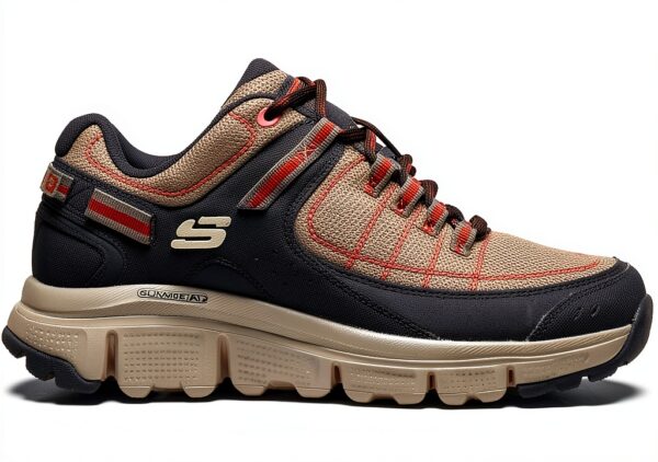 Skechers Sneaker Uomo Mesh Navy Grigio Lacci Casual-1