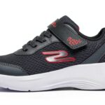 Scarpe Skechers bambini maglia sintetica allacciatura-0