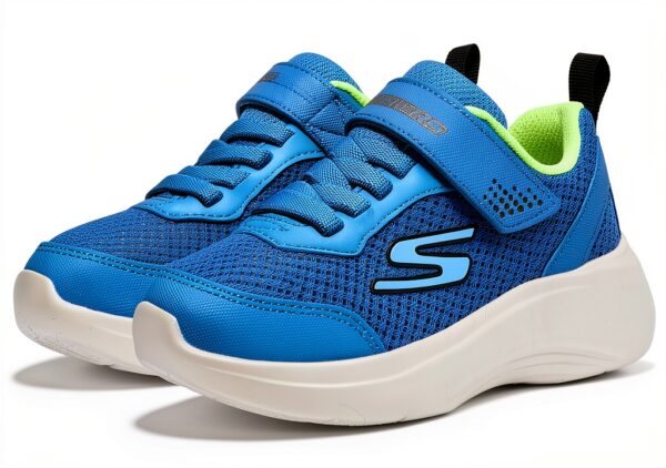 Skechers Sneaker Bambini Leggera Chiusura Adattiva Colori-2