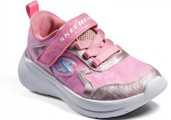 Skechers Sneaker Bambine Gore Strap Sparkle Mesh Casual