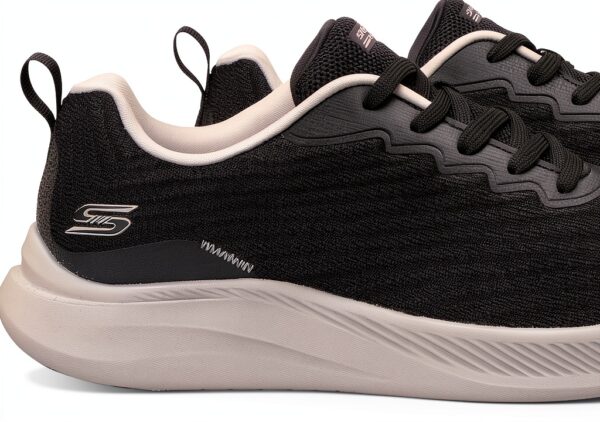 Skechers Sneaker Donna Nero Comode Casual Sportive-6