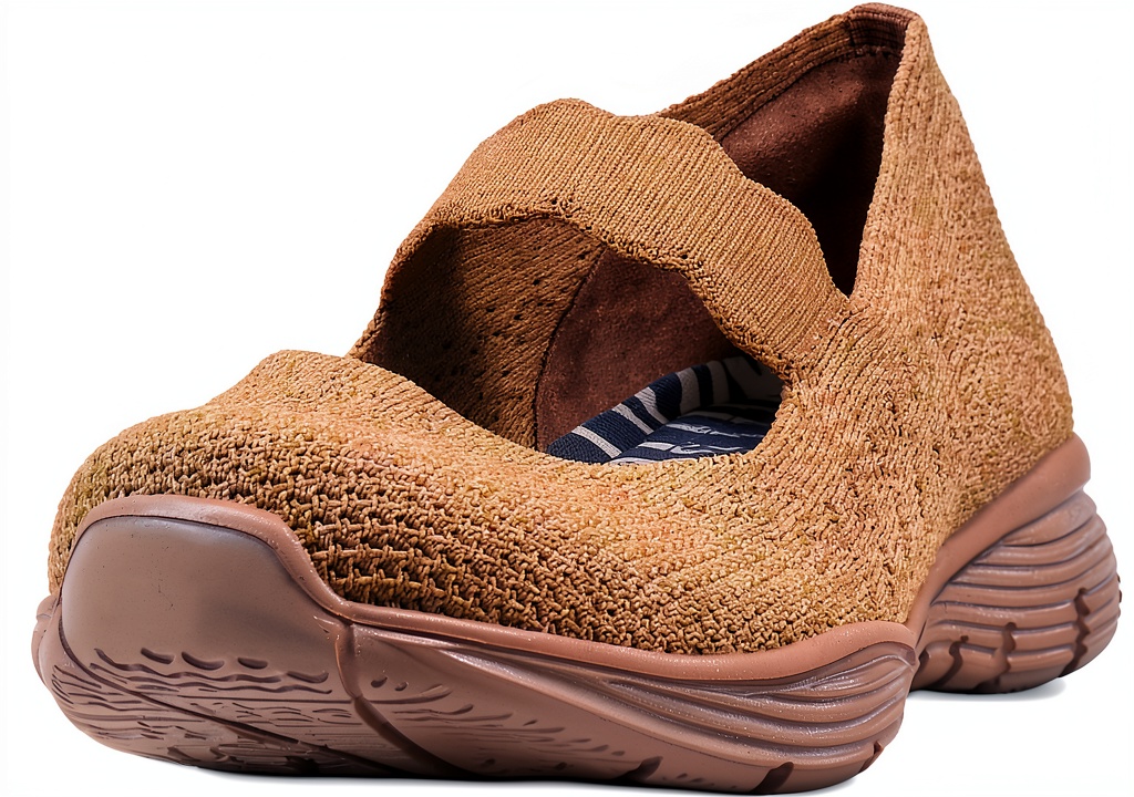 Skechers Seager Mary Jane donna in colore Talpa su sfondo neutro