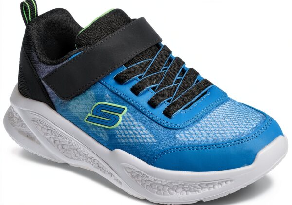 Skechers Sneaker Ragazzo Nero Blu Rosso Ginnastica Casual