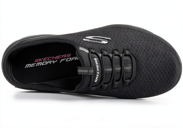 Skechers Sneaker Donna Vegan Memory Foam Traspirante-5