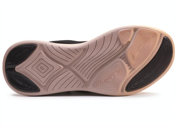 Skechers Sneaker Donna Nero Comode Casual Sportive-3