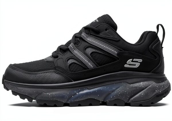 Scarpe Skechers Uomo Sneaker Memory Foam Nero Carbone-0