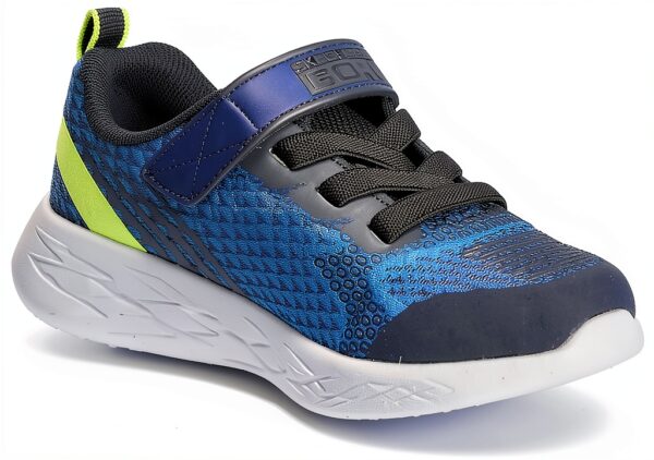 Skechers Sneaker Low Bambini Navy Polyester Scarpe Sportive-3