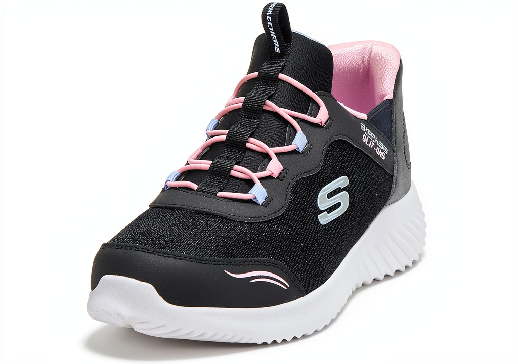 'Skechers Bounder scarpe da ginnastica per bambine in colore nero'